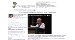 Desktop Screenshot of medicalserialkillers.kaiserpapers.org