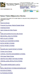 Mobile Screenshot of horror.kaiserpapers.org